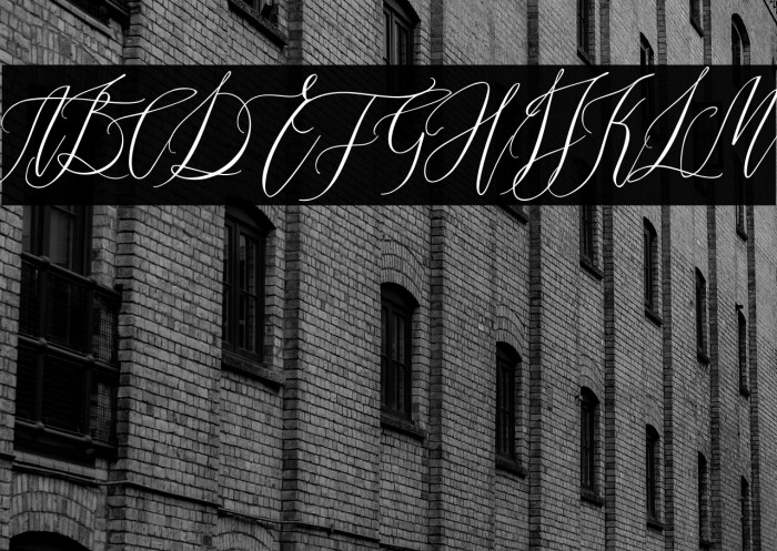 Married Typefaces Example 1