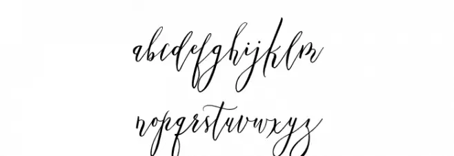 Married Typefaces 字体 小写