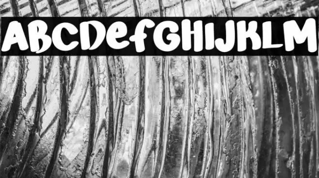 MarriedByProjectRegular Font examples