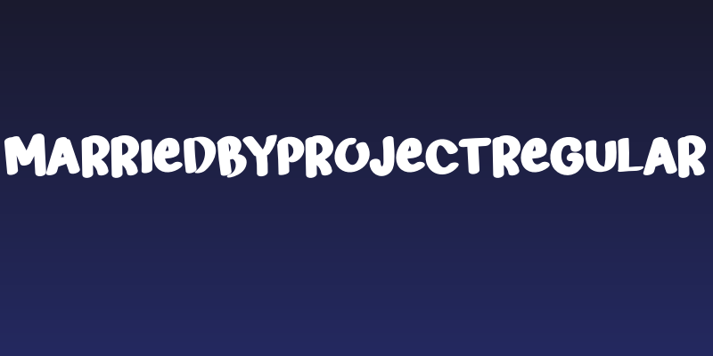 MarriedByProjectRegular Social Header