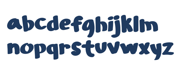MarriedByProjectRegular Lowercase