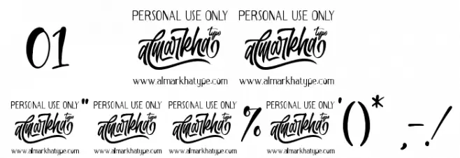 Marriela Font OTHER CHARS