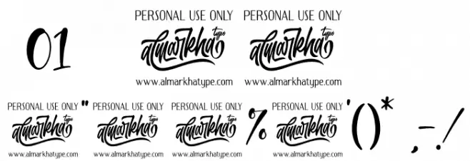 Marriela Font OTHER CHARS