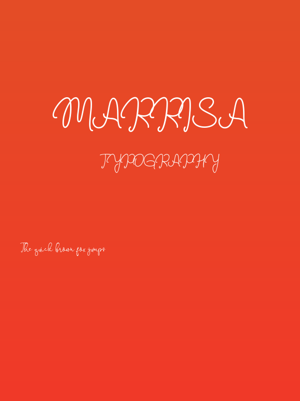 Marrisa Poster