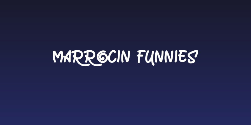 Marrocin Funnies Social Header