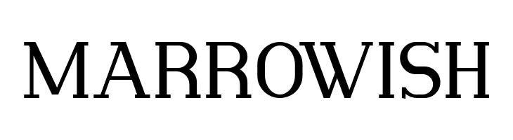Marrowish  Frei Schriftart Herunterladen