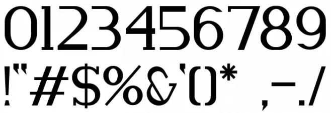 Marrowish Font OTHER CHARS