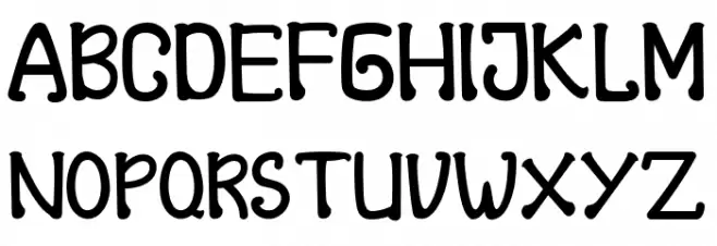 Marry Qween Schriftart Groß