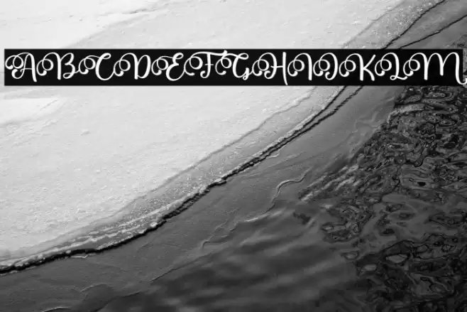 Marry You Font examples