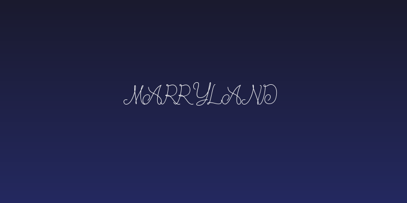 Marryland Social Header