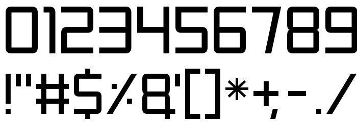 Mars Mission Font OTHER CHARS