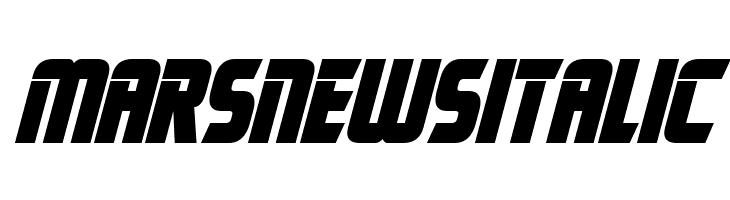 Mars News Italic  नि: शुल्क फ़ॉन्ट्स डाउनलोड