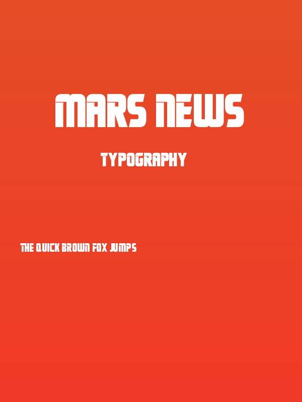 Mars News Poster