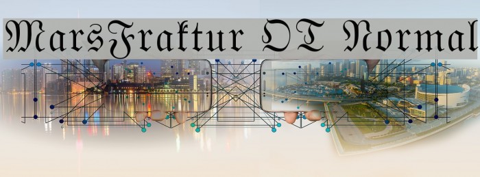 MarsFraktur OT Normal Font examples