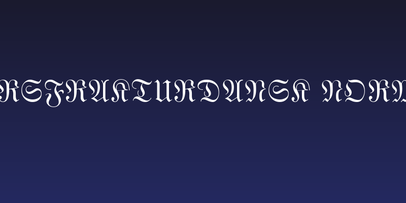 MarsFrakturDansk Normal Social Header