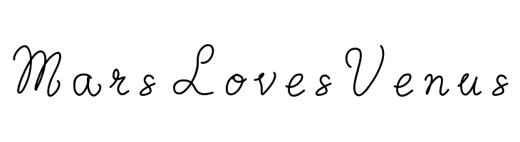 MarsLovesVenus Font
