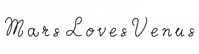 MarsLovesVenus  Free Fonts Download