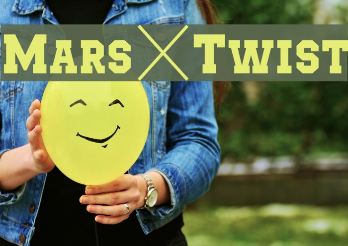 Mars&Twist Font examples