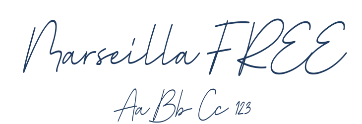 Marseilla FREE Font Preview
