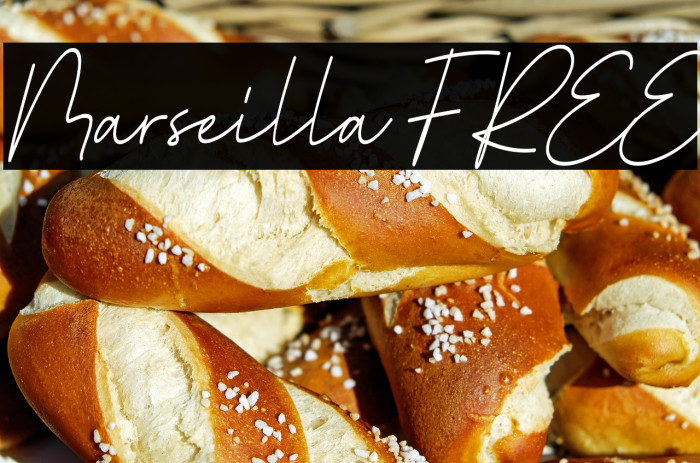 Marseilla FREE फ़ॉन्ट examples