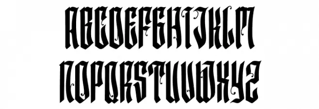 Marseille Regular Font UPPERCASE