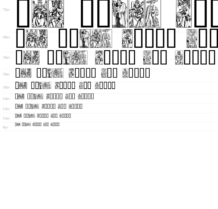 Marseille Tarot A Waterfall