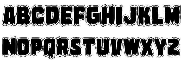 Marsh Thing Academy Font LOWERCASE