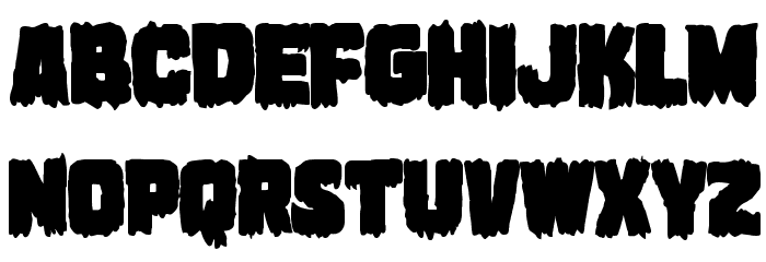 Marsh Thing Bold Font LOWERCASE