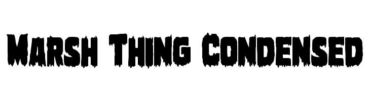 Marsh Thing Condensed Font