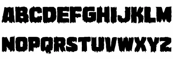 Marsh Thing Expanded Schriftart Groß