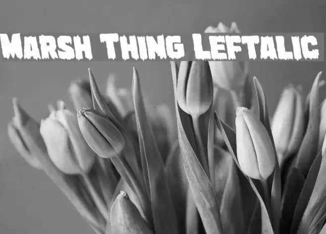 Marsh Thing Leftalic examples