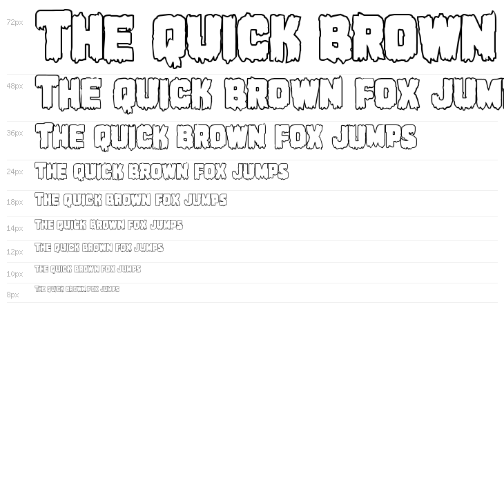 Marsh Thing Outline Waterfall