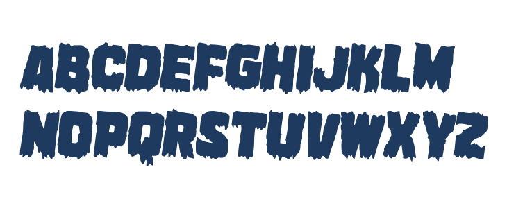 Marsh Thing Rotated 2 Lowercase