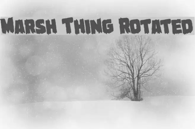 Marsh Thing Rotated examples