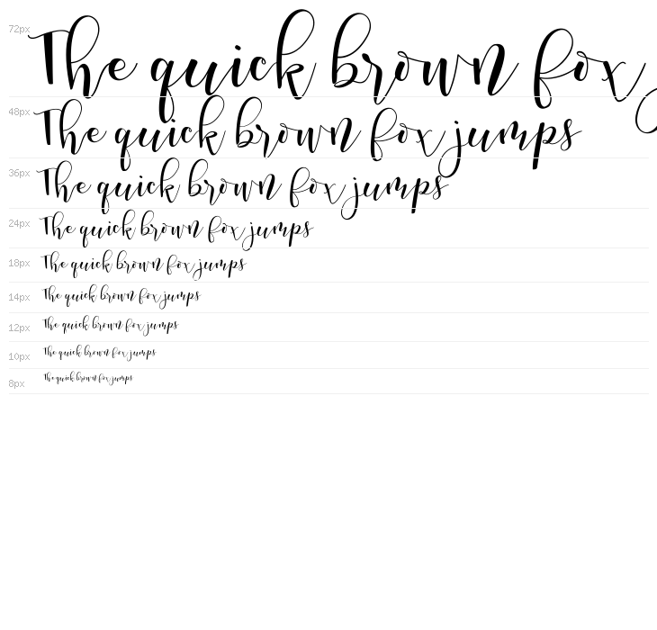 Marsha Belle Demo Regular Waterfall