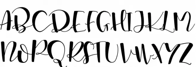 Marsha Belle Demo Regular Schriftart Groß