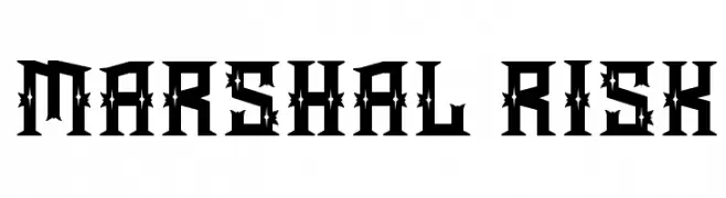 Marshal Risk  नि: शुल्क फ़ॉन्ट्स डाउनलोड