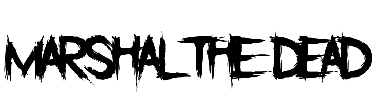 Marshal The Dead  font caratteri gratis