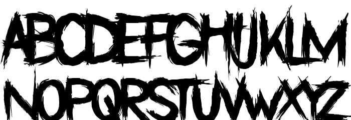 Marshal The Dead Font OTHER CHARS