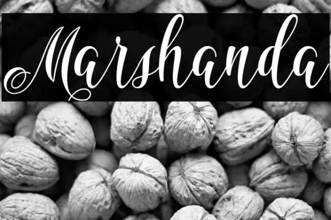 Marshanda Example 1
