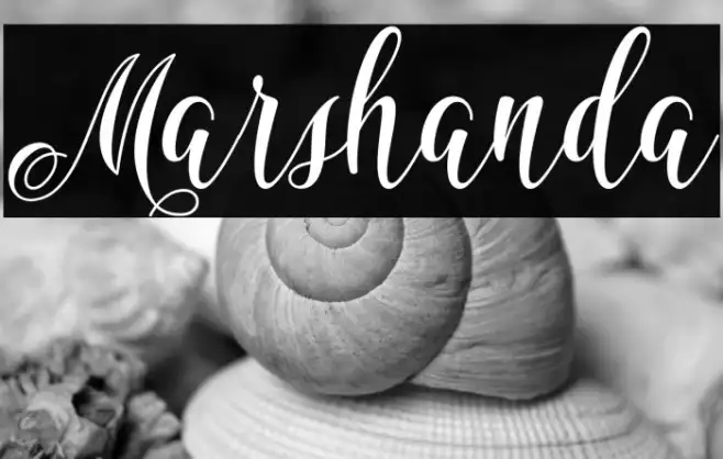 Marshanda Example 2