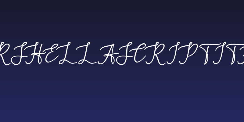 MarshellaScriptItalic Social Header