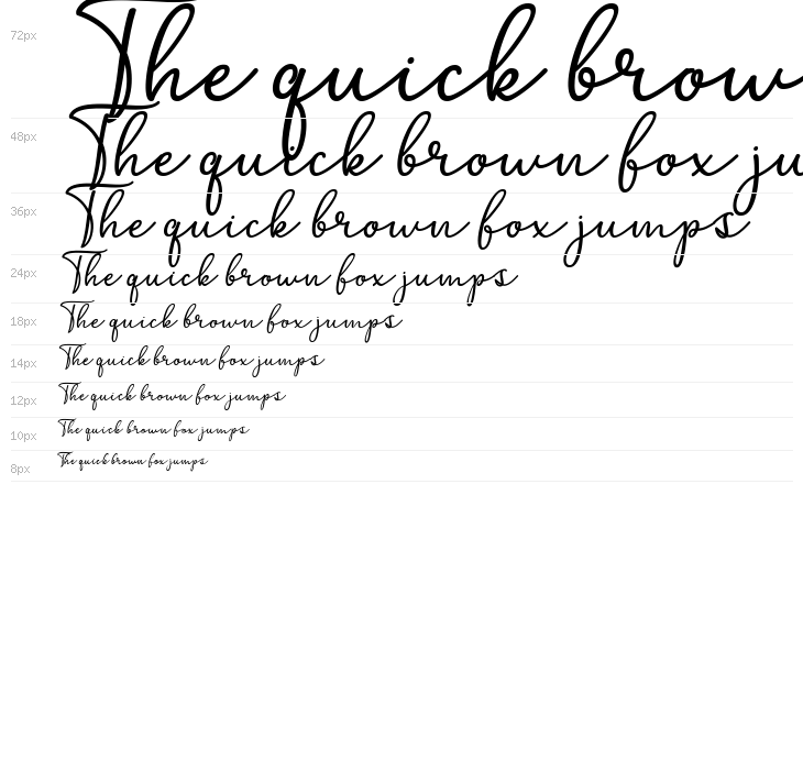 MarshellaScriptItalic Waterfall