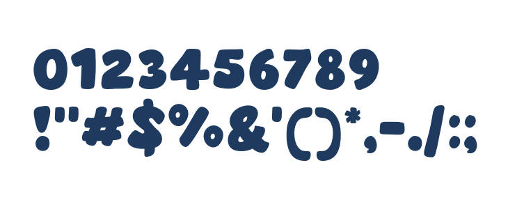 Marshi Sans Other Characters