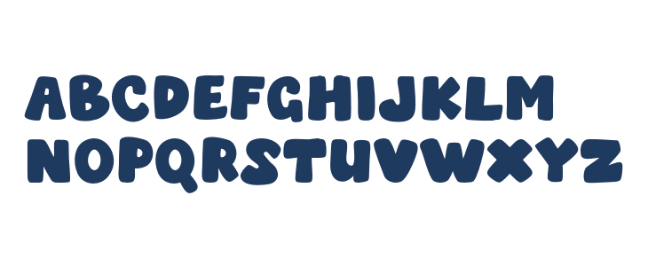 Marshi Sans Uppercase