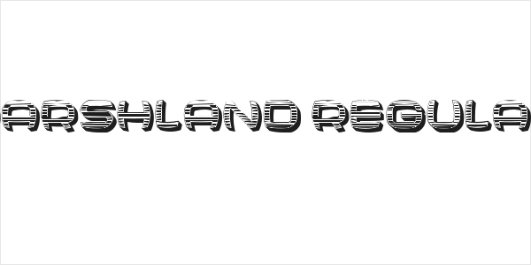 Marshland Regular Logo