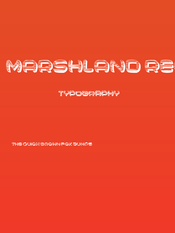 Marshland Regular Poster