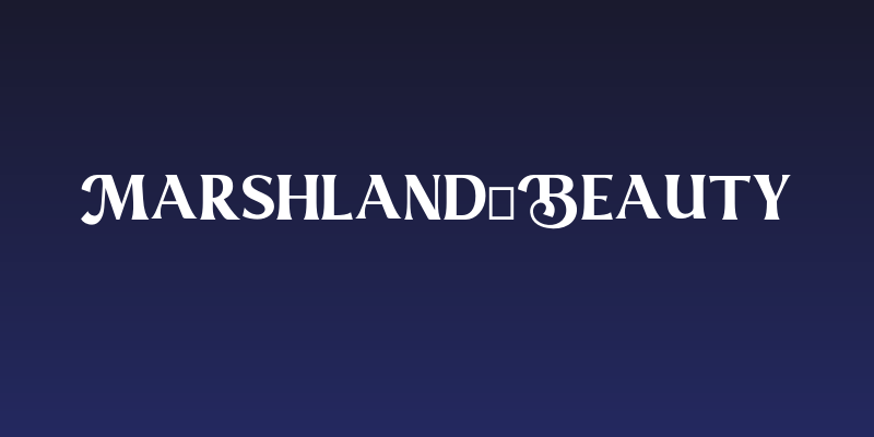 Marshland_Beauty Social Header