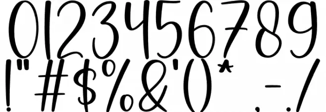 Marshmallow Font Alte caractere