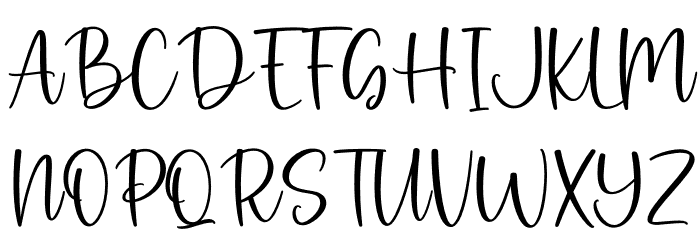 Marshmallow Font UPPERCASE